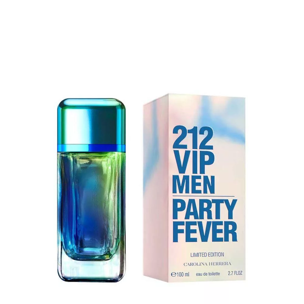 ادو تویلت مردانه کارولینا هررا مدل VIP 212 Men Party Fever حجم 100 میلی لیتر