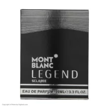 ادو پرفیوم مردانه اسکلاره مدل Mont Blanc Legend با رایحه شیرین و خنک حجم 100 میلی لیتر
