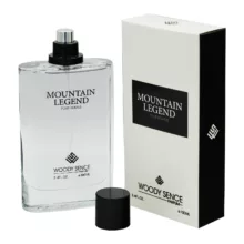 ادو پرفیوم مردانه وودی سنس مدل MOUNTAIN LEGEND با رایحه شیرین و خنک حجم 100 میلی لیتر
