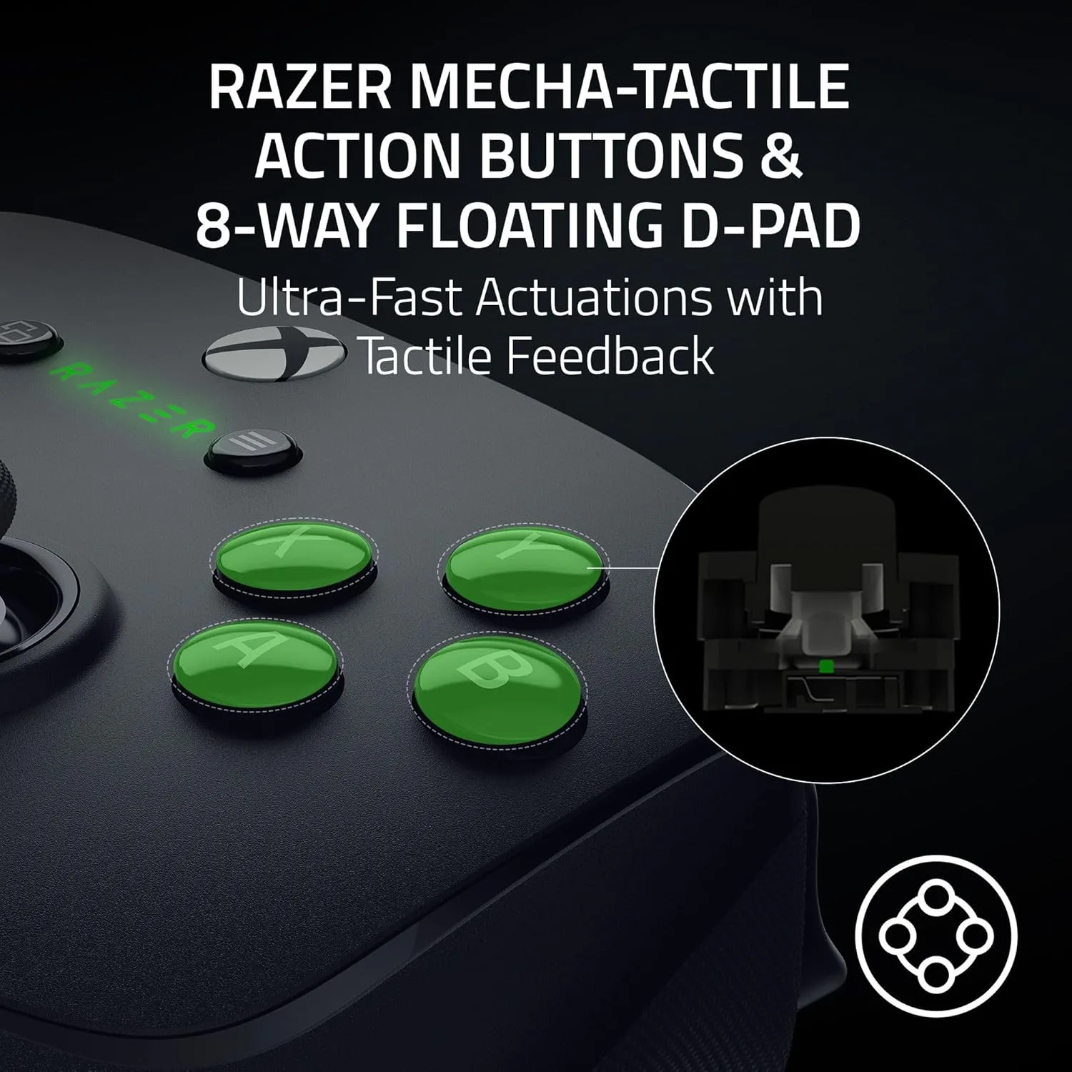 دسته بازی ایکس باکس ریزر مدل Razer Wolverine V3 Pro Wireless
