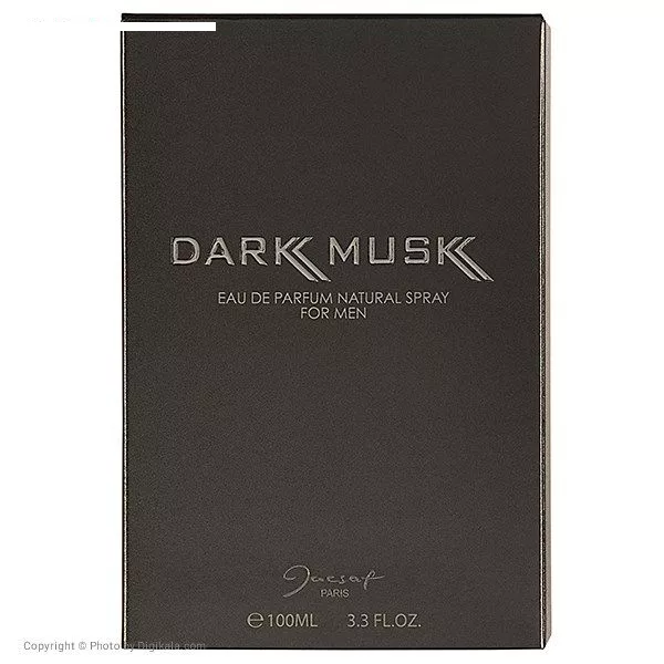 ادو پرفیوم مردانه ژک ساف مدل دارک ماسک با رایحه گرم و شیرین حجم 100 میلی لیتر