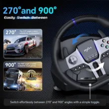 گجت دسته فرمان بازی پی ایکس ان مدل V9 Gen2