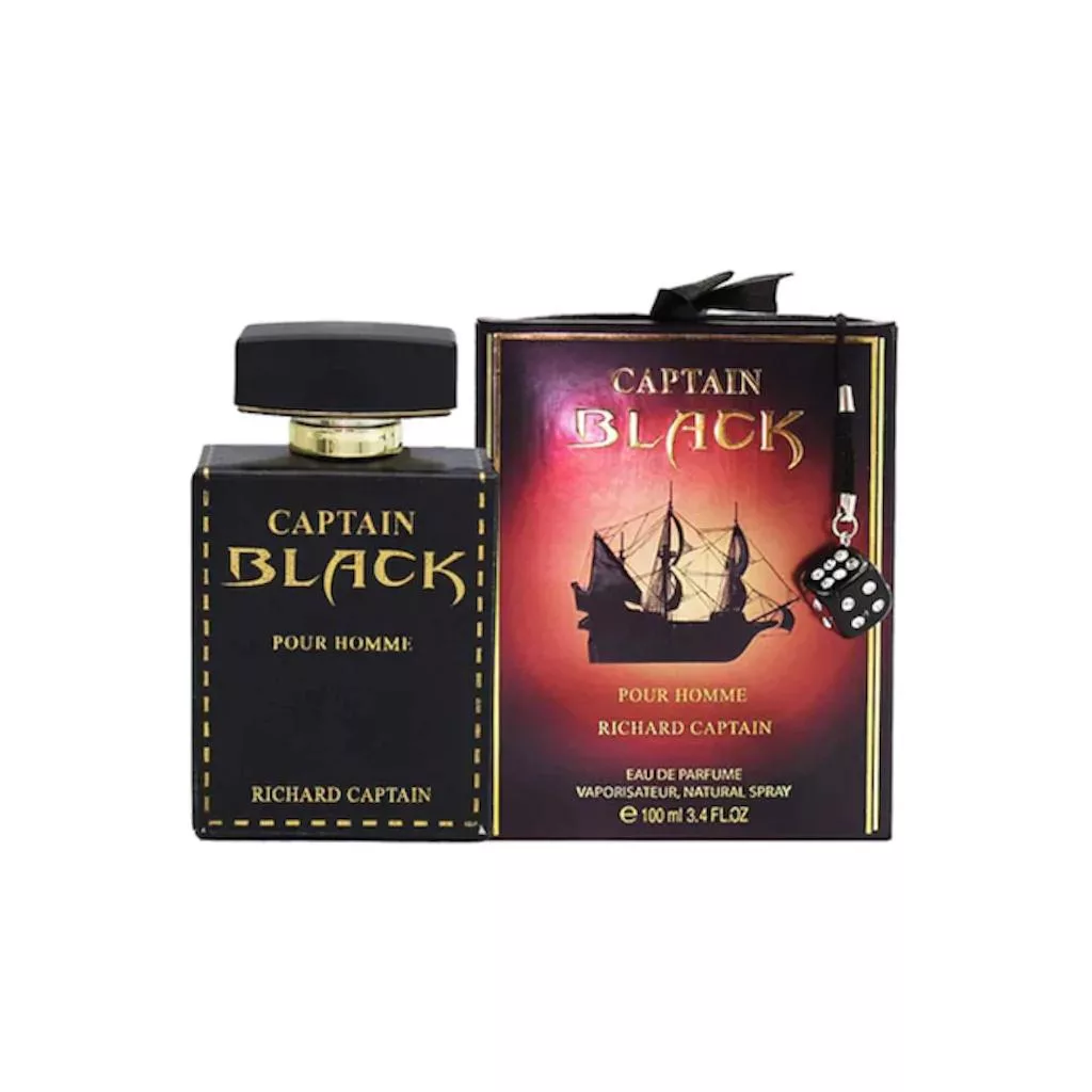 ادو پرفیوم مردانه کاپتان بلک ورد مدل Richard Captain حجم 100 میلی لیتر