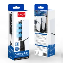 فن خنک کننده هوشمند پلی استیشن 5 اسلیم آی پگا مدل ipega PG-PS5004 RGB