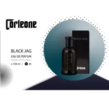 ادو پرفیوم مردانه کورلئونه مدل Black Jag با رایحه تلخ حجم 100 میلی‌لیتر