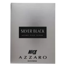 ادوپرفیوم مردانه نایس پاپت مدل azzaro silver black حجم 85 میلی لیتر