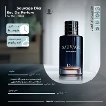 ادوپرفیوم مردانه هارلینگن مدل ساواج دیور با رایحه خنک حجم 100میلی لیتر