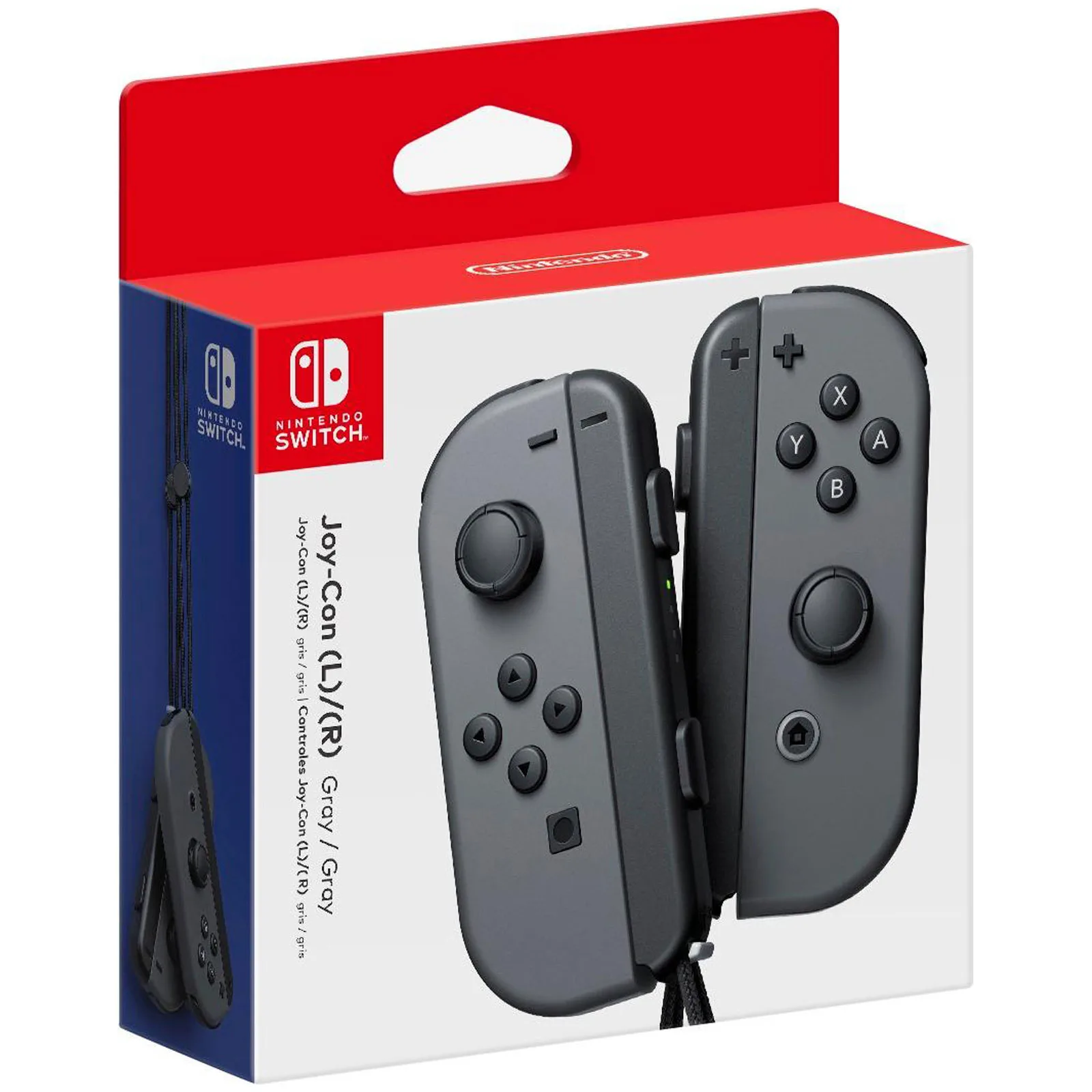 دسته بازی نینتندو سوییچ مدل Joy Con Gray