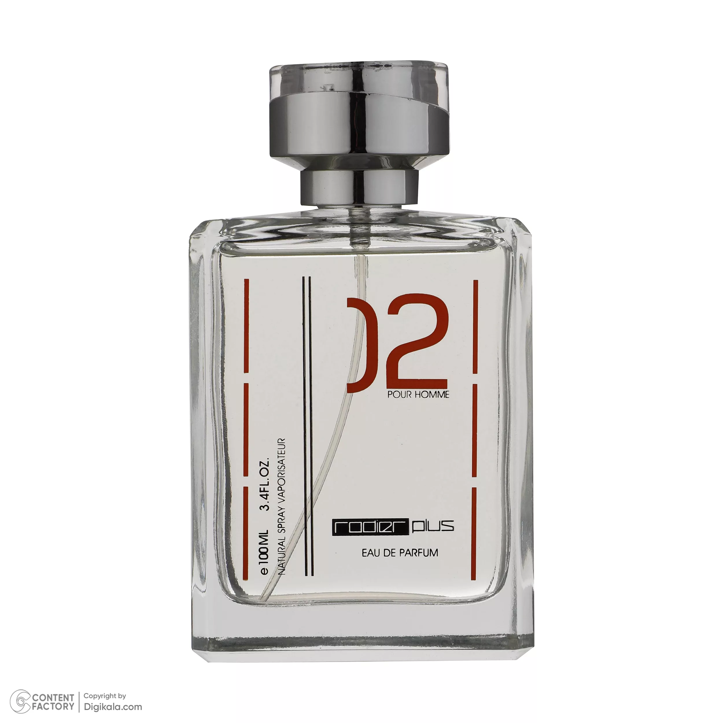 ادو پرفیوم مردانه رودیر مدل Molecule 02 حجم 100 میلی لیتر