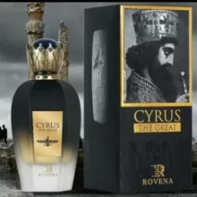 ادوپرفیوم مردانه روونا، مدل Cyrus با حجم 100 میلی‌لیتر و رایحه مرکبات، شیرین، خنک، چوب، با ماندگاری و پخش بو متوسط، مناسب تمام فصول