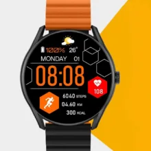 ساعت هوشمند گلوریمی مدل MAR SEAWTE IM 1 PRO دارای قابلیت های قابلیت مکالمه از طریق بلوتوث، قابلیت مکالمه مستقیم، پشتیبانی از زبان فارسی در منو و سیستم‌عامل بند سیلیکون