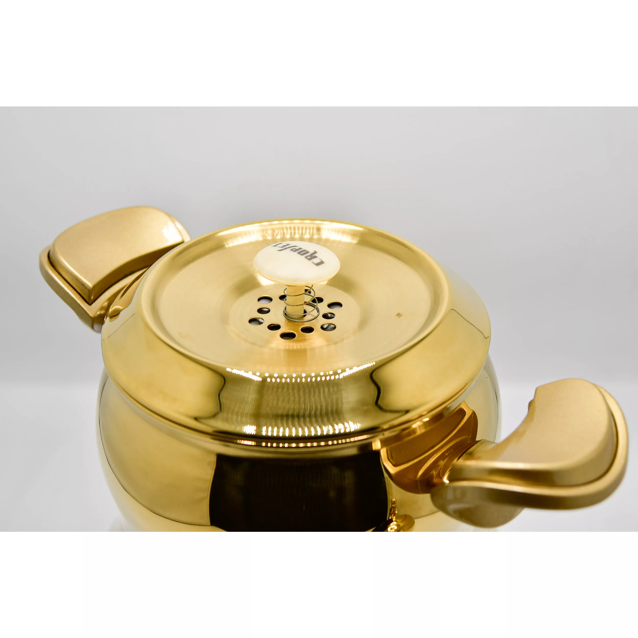 ست کتری و قوری کروپ مدل استند چوبی کد FGH-800