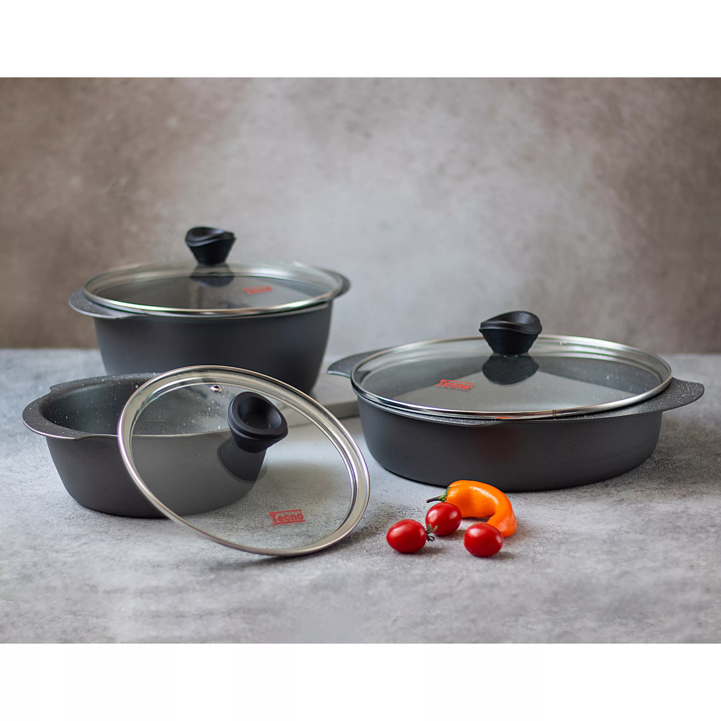 سرویس پخت و پز 6 پارچه تکنو مدل پروانه