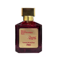 ادوپرفیوم زنانه پینک ویژوآل مدل Baccarat Rouge 540 با رایحه گرم و شیرین حجم 100 میلی لیتر