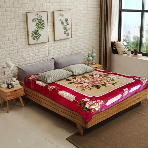 پتوی گلبافت مدل برتر کد 219 سایز 160x220 سانتی متر