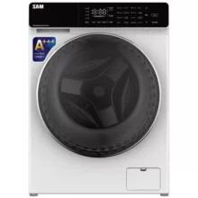 ماشین لباسشویی اتوماتیک سام مدل DD-P1485/W ظرفیت 9 کیلوگرم