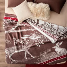 پتو مادام کوکو مدل Rancy تک نفره سایز 200×150 سانتی متر