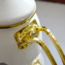 ست کتری و قوری پاچی مدل Beyaz