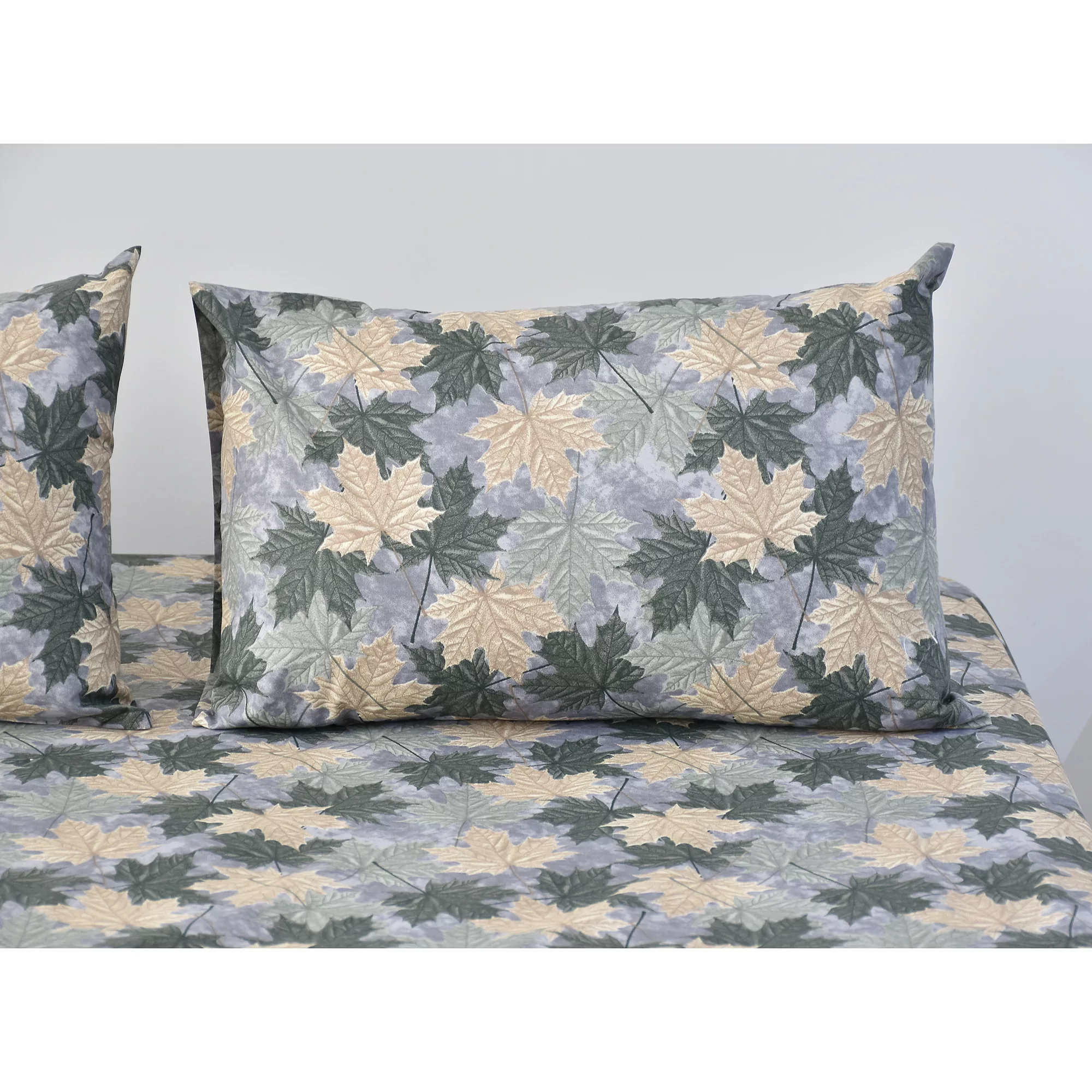 سرویس ملحفه بومرنگ مدل Maple-120 یکنفره 2 تکه