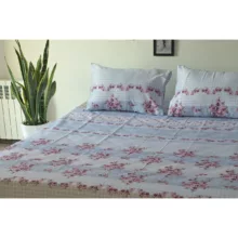 سرویس ملحفه بومرنگ مدل Flor-120 یکنفره 2 تکه