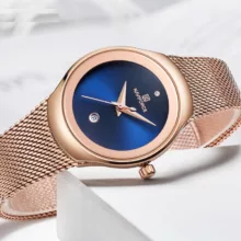 ساعت مچی عقربه ای زنانه نیوی فورس مدل NF5004-RG-BL