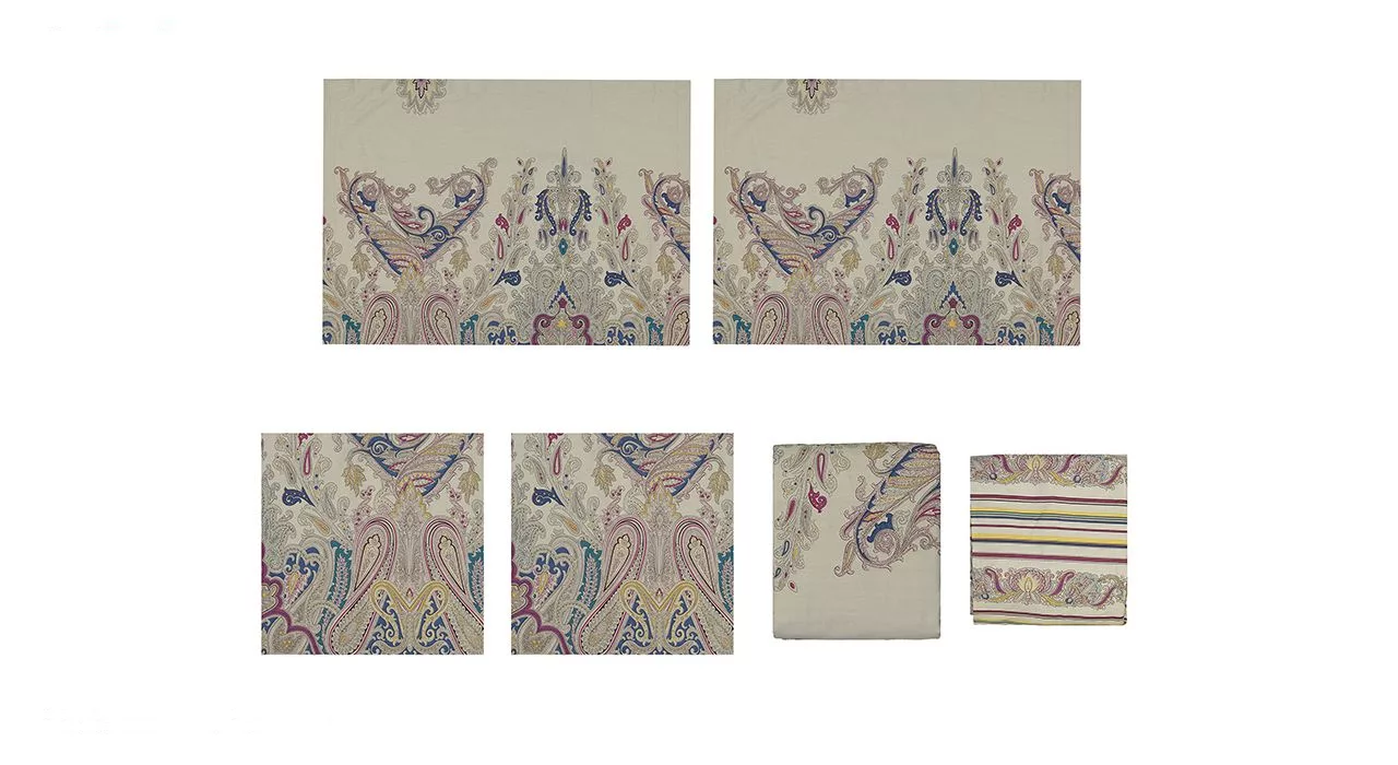 سرویس ملحفه هارمونی مدل MN دونفره 6 تکه