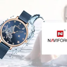 ساعت مچی عقربه ای زنانه نیوی فورس کد NF5011L-B