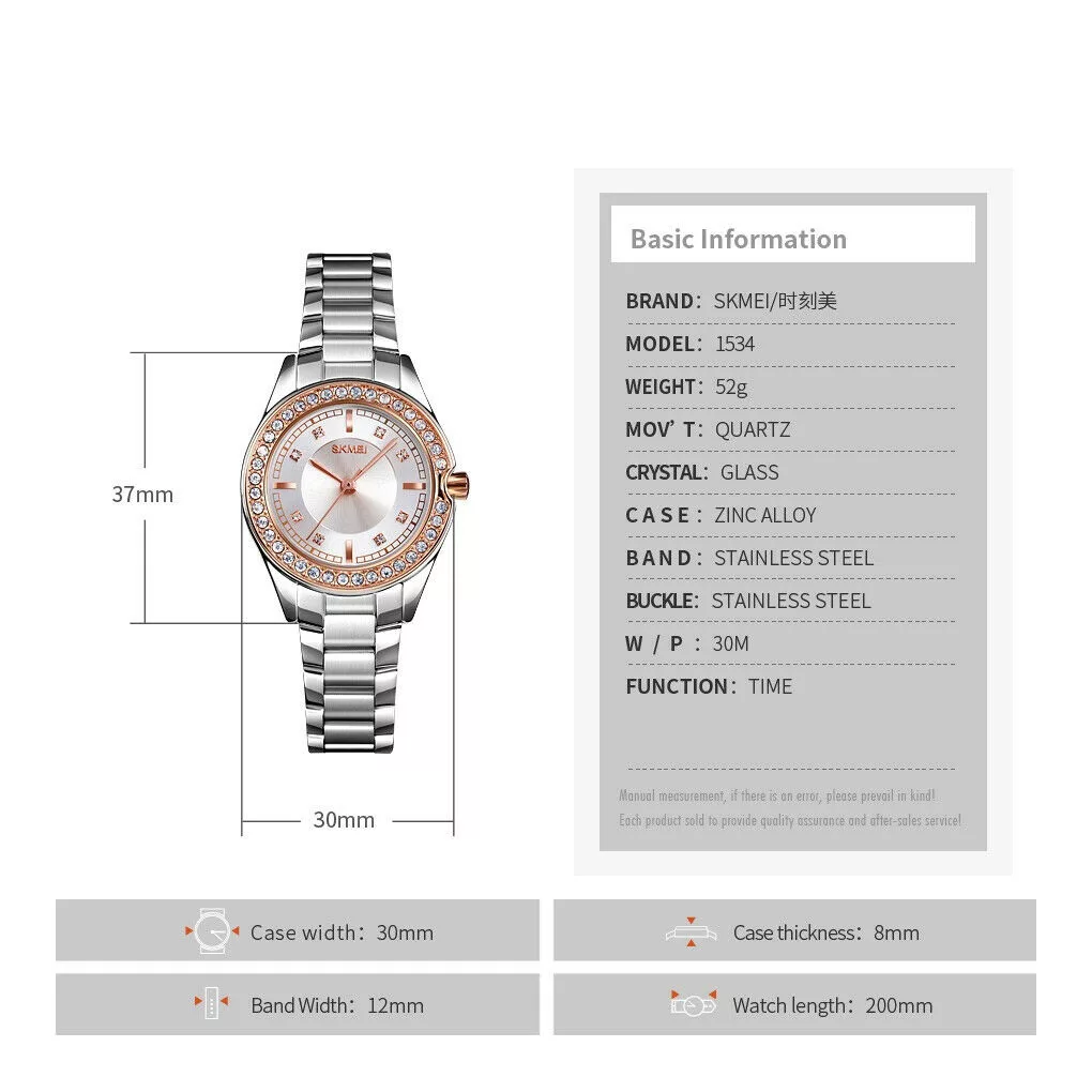 ساعت مچی عقربه ای زنانه اسکمی مدل 1534