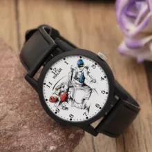ساعت مچی عقربه ای زنانه و مردانه والار طرح تکواندو کد LF2210