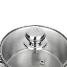 قابلمه پارس استیل مدل سه لایه کد 160 سایز 16