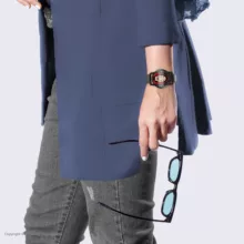 ساعت مچی عقربه ای ناکسیگو طرح Money Heist کد LF4206