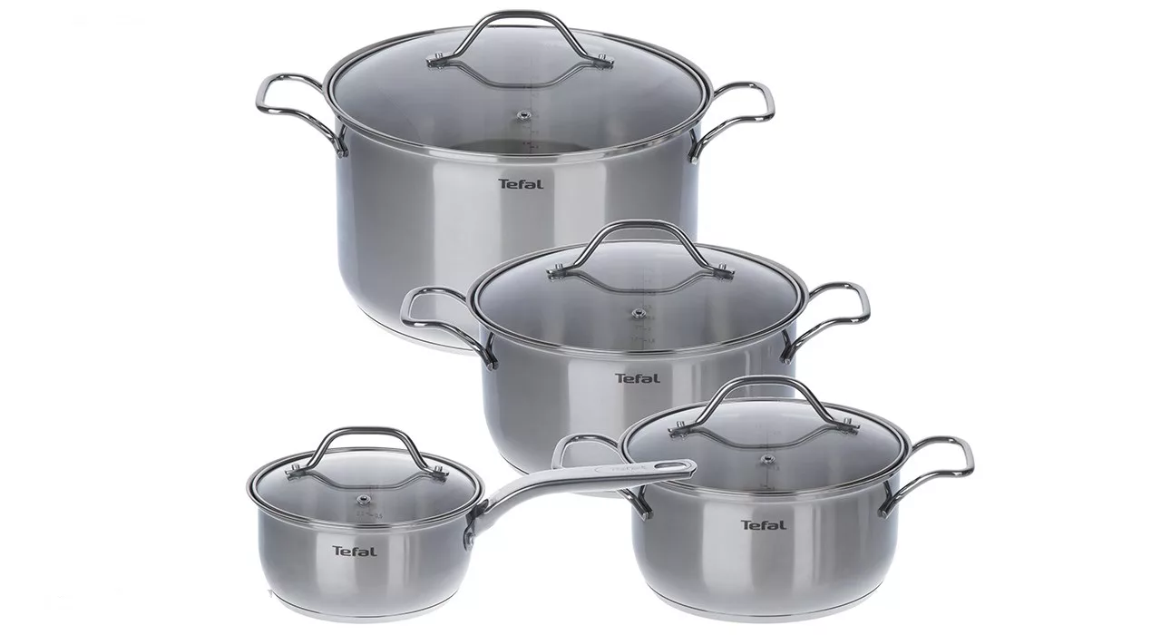 سرویس پخت و پز 8 پارچه تفال مدل Intuition