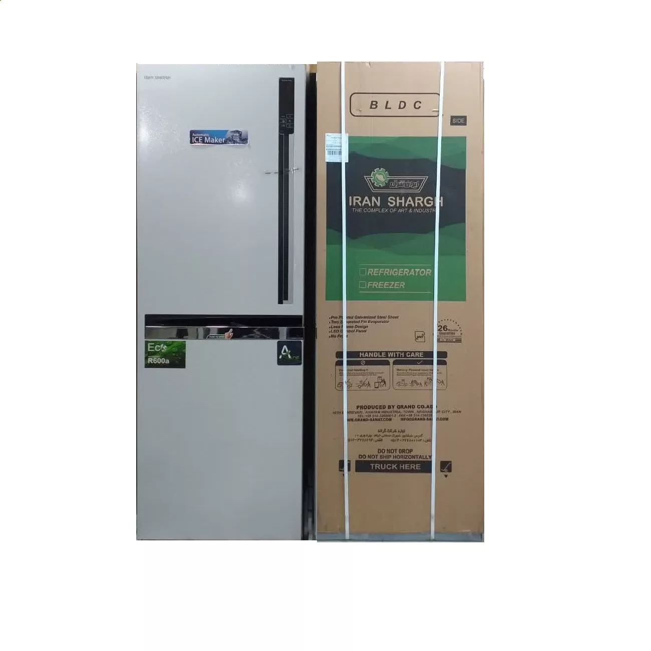 یخچال و فریزر دوقلو 44 فوت ایرانشرق مدل فلورانس