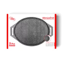 تابه گریل نیلا مدل دست ساز سایز 33