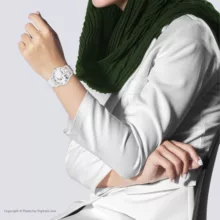 ساعت مچی عقربه ای زنانه ناکسیگو طرح نیکا کد LF3460