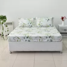 سرویس ملحفه بومرنگ مدل Melika2-160 دونفره 3 تکه