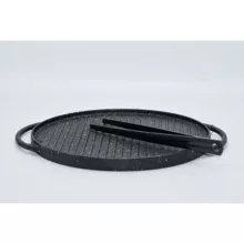 تابه گریل مدل بیضی کد 6011 سایز 42