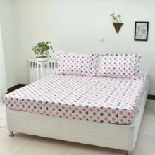 سرویس ملحفه بومرنگ مدل StarC1-90 یکنفره 2تکه