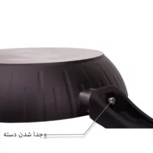 تابه عروس مدل تکدسته دلوین سایز 24