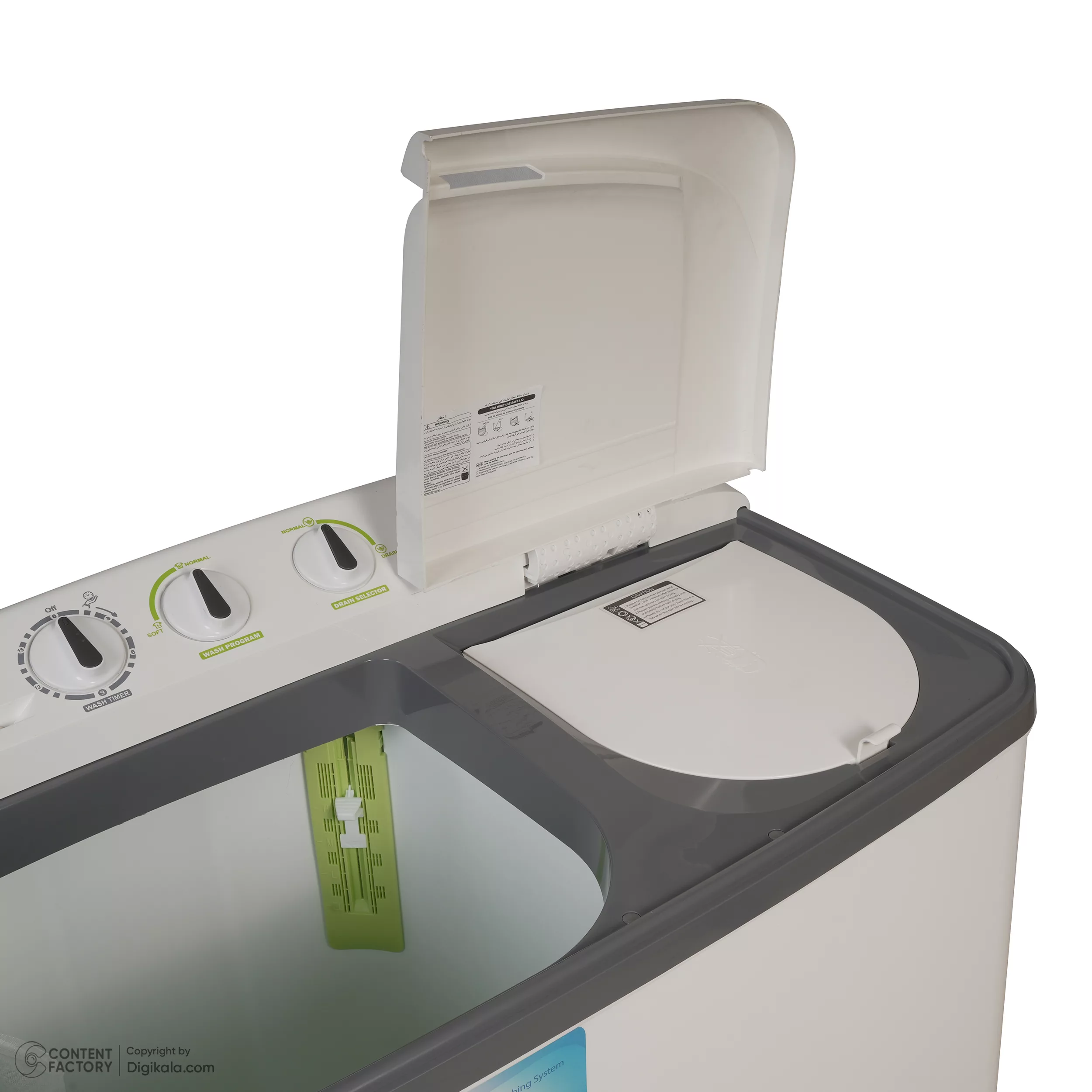 ماشین لباسشویی نیمه اتوماتیک ریتون مدل RWM-1402 T ظرفیت 14 کیلوگرم