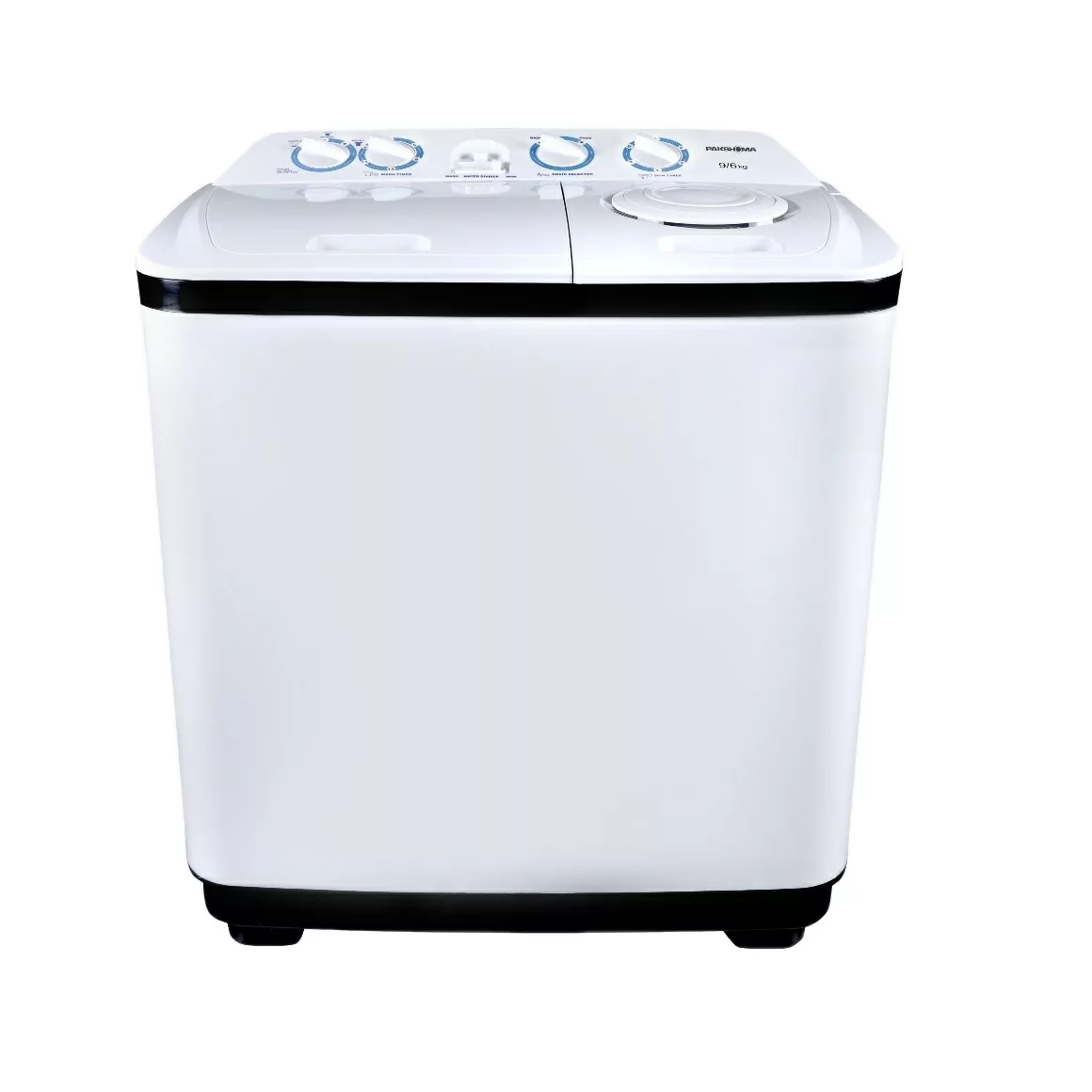 ماشین لباسشویی نیمه اتوماتیک پاکشوما مدل PTN 9604i AJ ظرفیت 9.6 کیلوگرم