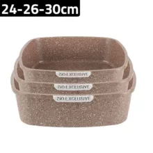 ظرف فر زیو مدل Z-8357 مجموعه سه عددی