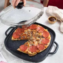 تابه گریل روهام مدل مربع دو طرفه سایز 28