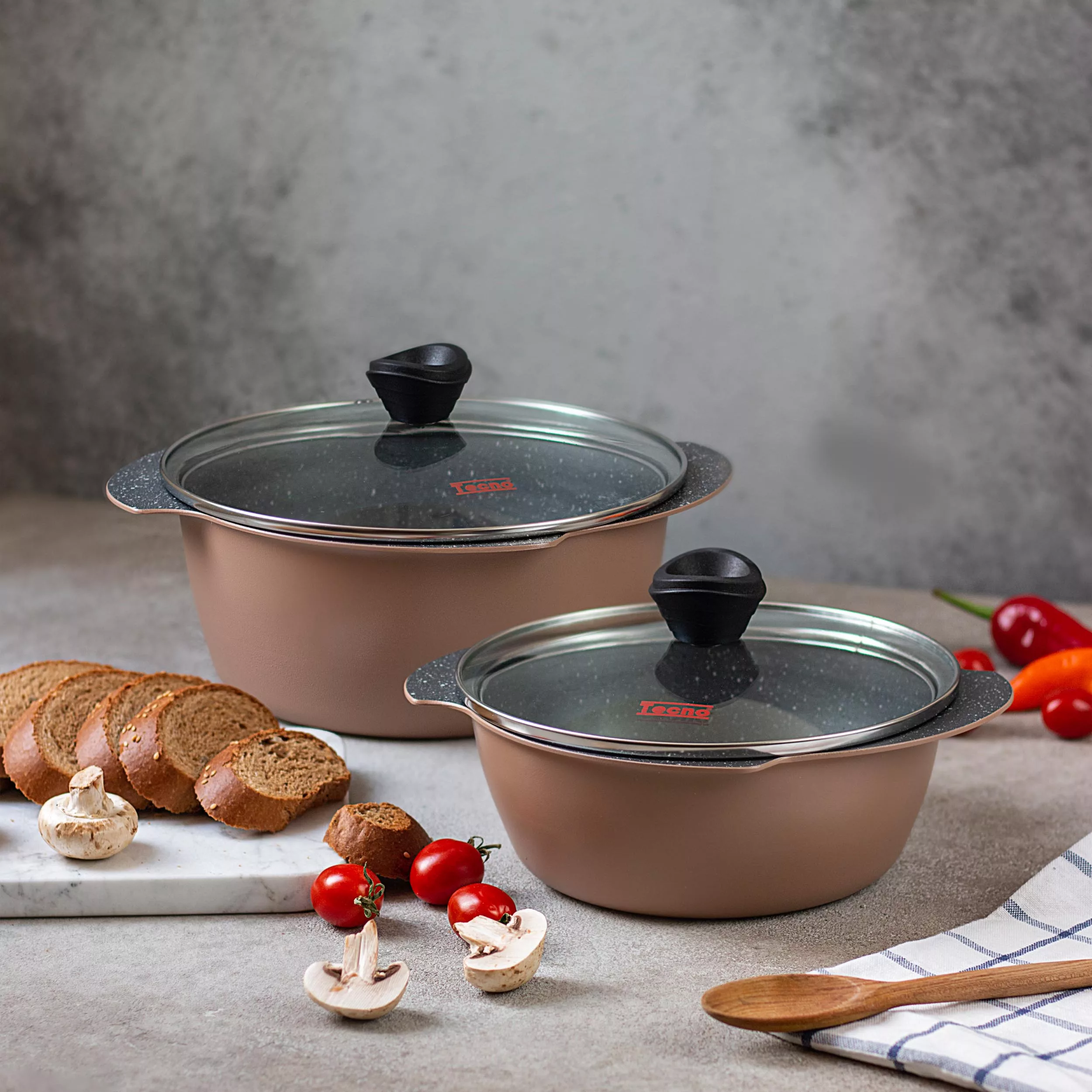 سرویس قابلمه 4 پارچه تکنو مدل پروانه