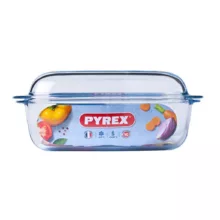 ظرف پخت پیرکس مدل مرغ خوری