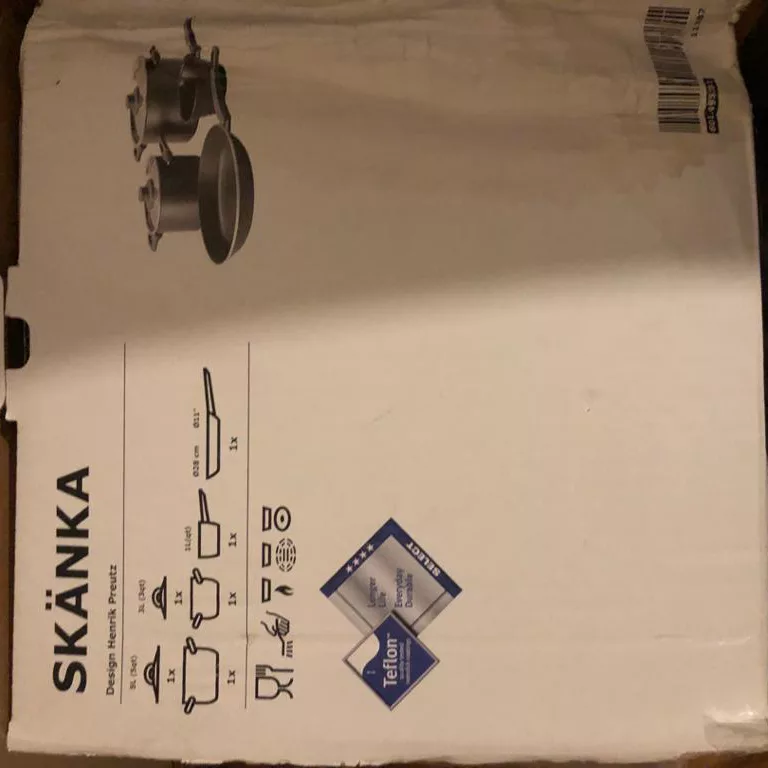 سرویس پخت و پز 6 پارچه ایکیا مدل 703.037.20