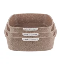 ظرف فر زیو مدل Z-8357 مجموعه سه عددی