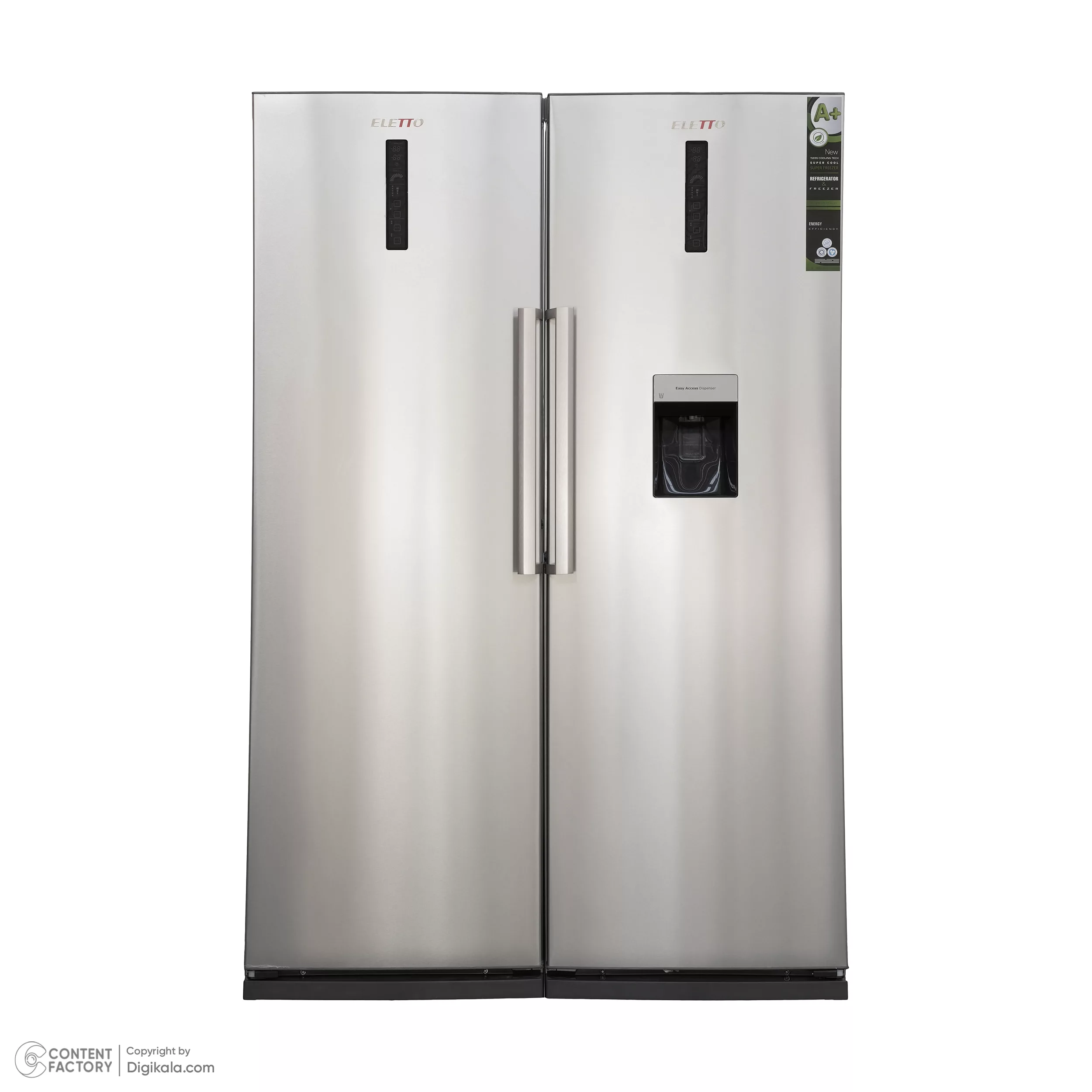 یخچال و فریزر دوقلو 26 فوت التتو مدل NR/NF6020SDN