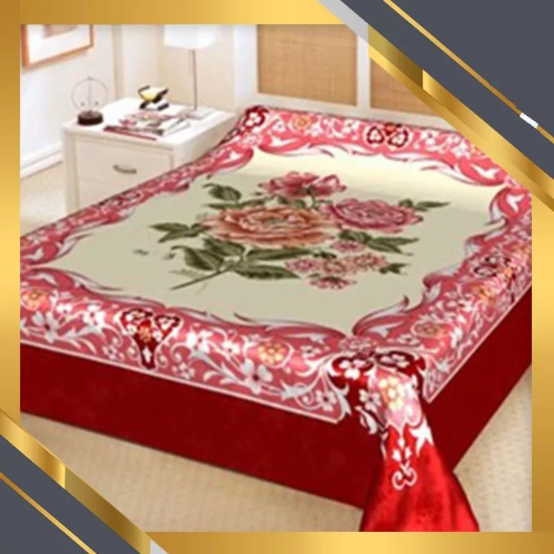 پتو گلبافت مدل برجسته کد 130/16 سایز 160x220 سانتی متر