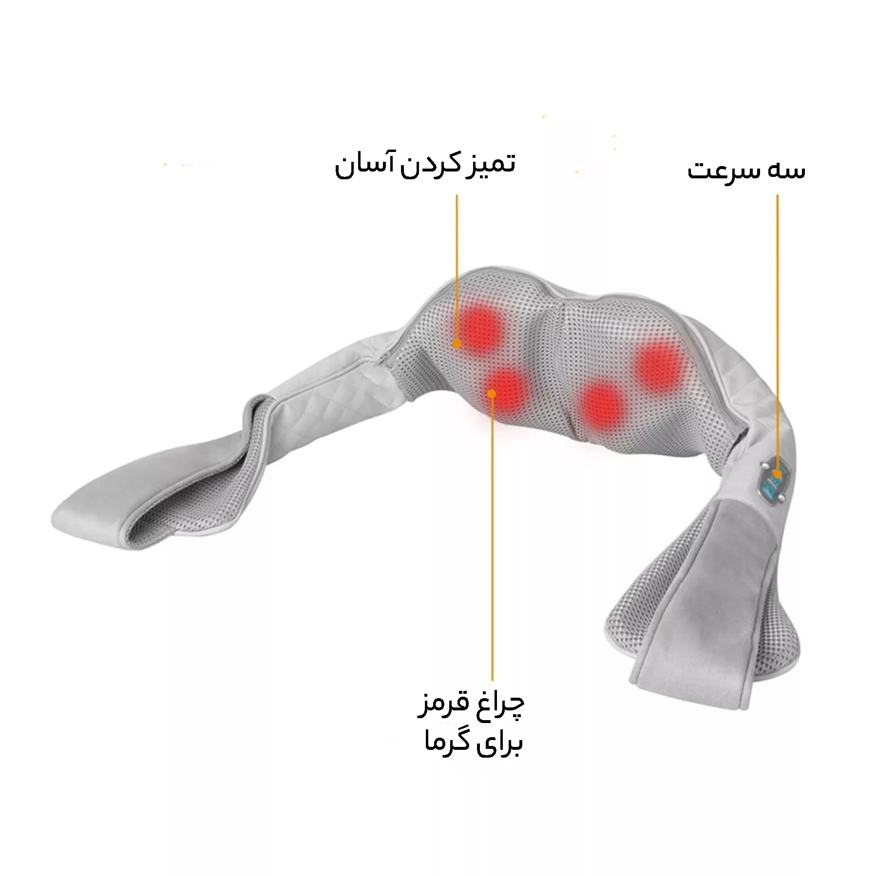 ماساژور برقی گردن مدیسانا مدل NMG850